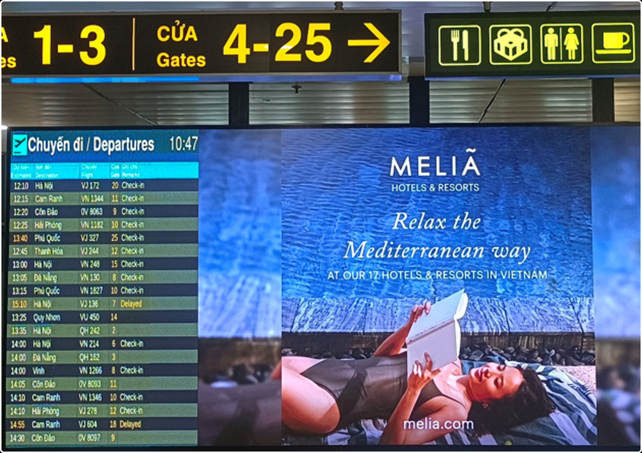 Melia Departure Hall